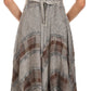 Sakkas Azalea Stonewashed Rayon Embroidery Corset Style Dress