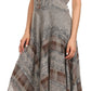 Sakkas Azalea Stonewashed Rayon Embroidery Corset Style Dress