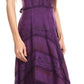 Sakkas Azalea Stonewashed Rayon Embroidery Corset Style Dress