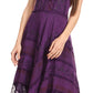 Sakkas Azalea Stonewashed Rayon Embroidery Corset Style Dress