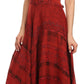 Sakkas Azalea Stonewashed Rayon Embroidery Corset Style Dress