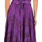 Sakkas Mila Long Corset Embroidered Cap Sleeve Dress With Adjustable Waist