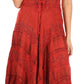 Sakkas Mila Long Corset Embroidered Cap Sleeve Dress With Adjustable Waist