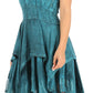 Sakkas Samsa Women's Sleeveless Casual Boho Flared Pixi Stonewashed Midi Dress