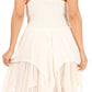 Sakkas Samsa Women's Sleeveless Casual Boho Flared Pixi Stonewashed Midi Dress