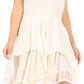 Sakkas Samsa Women's Sleeveless Casual Boho Flared Pixi Stonewashed Midi Dress