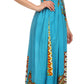 Sakkas Karla Smocked Bust Adjustable Strap Long Dress