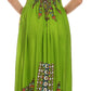 Sakkas Karla Smocked Bust Adjustable Strap Long Dress