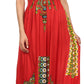 Sakkas Karla Smocked Bust Adjustable Strap Long Dress