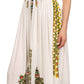 Sakkas Karla Smocked Bust Adjustable Strap Long Dress