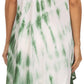 Sakkas Rae Mid Length Tie Dye Hi Low Dress / Cover Up