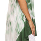 Sakkas Rae Mid Length Tie Dye Hi Low Dress / Cover Up