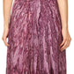 Sakkas Neyva Long Handkerchief Hem Embroidered Dyed Spaghetti Strap Batik Dress