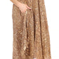 Sakkas Lila Freckled Dyed Cap Sleeve Scoopneck Long Caftan Dress / Cover Up