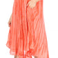 Sakkas Nora Sleeveless Embroidered Short Tie Dye Caftan Dress / Cover Up