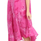Sakkas Nora Sleeveless Embroidered Short Tie Dye Caftan Dress / Cover Up