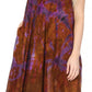Sakkas Nora Sleeveless Embroidered Short Tie Dye Caftan Dress / Cover Up