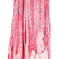 Sakkas  Bree Long Embroidered Cap Sleeve Marbled Dress