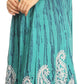 Sakkas  Bree Long Embroidered Cap Sleeve Marbled Dress
