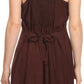 Sakkas Aliney Short Adjustable Spaghetti Strap Sleeveless Embroidered Day Dress