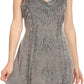 Sakkas Aliney Short Adjustable Spaghetti Strap Sleeveless Embroidered Day Dress