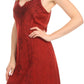 Sakkas Aliney Short Adjustable Spaghetti Strap Sleeveless Embroidered Day Dress
