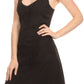 Sakkas Rhyder Mid Strapless Spaghetti Strap Adjustable Embroidered Batik Dress