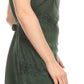 Sakkas Rhyder Mid Strapless Spaghetti Strap Adjustable Embroidered Batik Dress