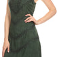 Sakkas Rhyder Mid Strapless Spaghetti Strap Adjustable Embroidered Batik Dress