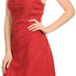 Sakkas Rhyder Mid Strapless Spaghetti Strap Adjustable Embroidered Batik Dress