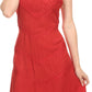 Sakkas Rhyder Mid Strapless Spaghetti Strap Adjustable Embroidered Batik Dress