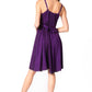 Sakkas Markay Short Mid Length Spaghetti Strap Sleeveless Embroidered Batik Dress