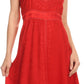 Sakkas Markay Short Mid Length Spaghetti Strap Sleeveless Embroidered Batik Dress