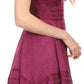 Sakkas Fedelle Sleeveless Mid-Length Summer Dress With Cross Over Open Back Straps