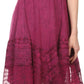 Sakkas Fedelle Sleeveless Mid-Length Summer Dress With Cross Over Open Back Straps