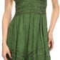 Sakkas Fedelle Sleeveless Mid-Length Summer Dress With Cross Over Open Back Straps