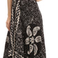 Sakkas Aleayma Strapless Long Adjustable Bead Embroidered Dyed Halter Top Dress