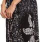 Sakkas Aleayma Strapless Long Adjustable Bead Embroidered Dyed Halter Top Dress