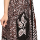 Sakkas Aleayma Strapless Long Adjustable Bead Embroidered Dyed Halter Top Dress