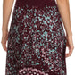 Sakkas Aleayma Strapless Long Adjustable Bead Embroidered Dyed Halter Top Dress