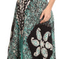 Sakkas Aleayma Strapless Long Adjustable Bead Embroidered Dyed Halter Top Dress