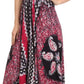 Sakkas Aleayma Strapless Long Adjustable Bead Embroidered Dyed Halter Top Dress
