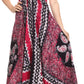 Sakkas Aleayma Strapless Long Adjustable Bead Embroidered Dyed Halter Top Dress