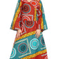 Sakkas Tale Women's Maxi Long Sleeve Wrap Dress with Pockets African Ankara Print