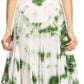Sakkas Sami Long Sleeveless Spaghetti Strap Handkerchief Hem Dress With Corset Top