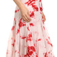 Sakkas Sami Long Sleeveless Spaghetti Strap Handkerchief Hem Dress With Corset Top