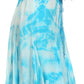 Sakkas Sami Long Sleeveless Spaghetti Strap Handkerchief Hem Dress With Corset Top