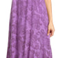 Sakkas Paak Tall Long Batik Paisely Print Ruffle Hem Lined Caftan Tank Top Dress