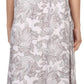 Sakkas Paak Tall Long Batik Paisely Print Ruffle Hem Lined Caftan Tank Top Dress