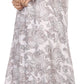 Sakkas Paak Tall Long Batik Paisely Print Ruffle Hem Lined Caftan Tank Top Dress